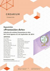 Promocion-arte - Galeria Crearium